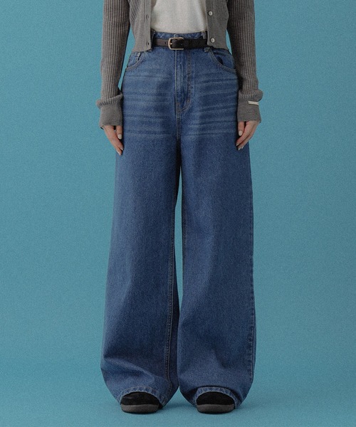 【セール】<サイズ展開あり>DNM BUGGY PANTS（デニムパンツ）｜DISPATCHER NO.8（ディスパッチャーナンバーエイト）