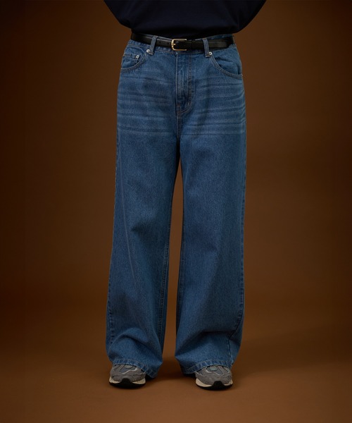 DISPATCHER NO.8（ディスパッチャーナンバーエイト）の「<サイズ展開あり>DNM BUGGY PANTS（デニムパンツ・レディース・インディゴブルー/ライトインディゴブルー・S/M/L）」の21枚目の写真