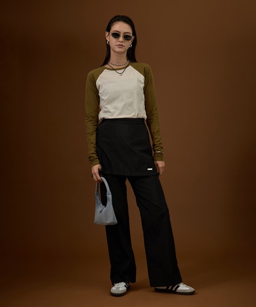 DISPATCHER NO.8（ディスパッチャーナンバーエイト）の「<サイズ展開あり>DNM BUGGY PANTS（デニムパンツ・レディース・インディゴブルー/ライトインディゴブルー・S/M/L）」の11枚目の写真