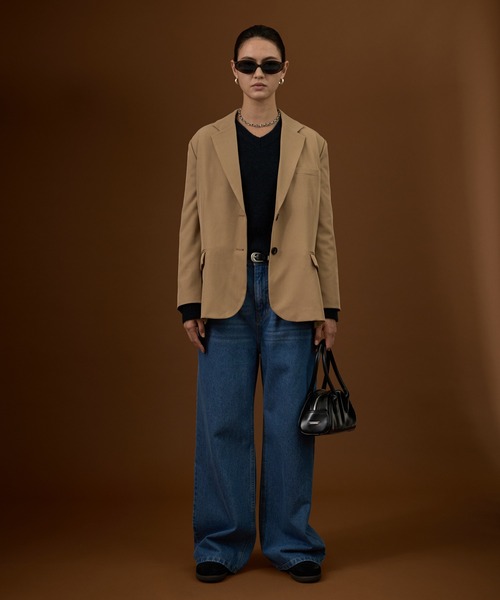 DISPATCHER NO.8（ディスパッチャーナンバーエイト）の「<サイズ展開あり>DNM BUGGY PANTS（デニムパンツ・レディース・インディゴブルー/ライトインディゴブルー・S/M/L）」の18枚目の写真