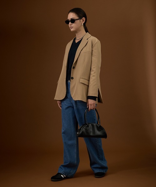 DISPATCHER NO.8（ディスパッチャーナンバーエイト）の「<サイズ展開あり>DNM BUGGY PANTS（デニムパンツ・レディース・インディゴブルー/ライトインディゴブルー・S/M/L）」の17枚目の写真