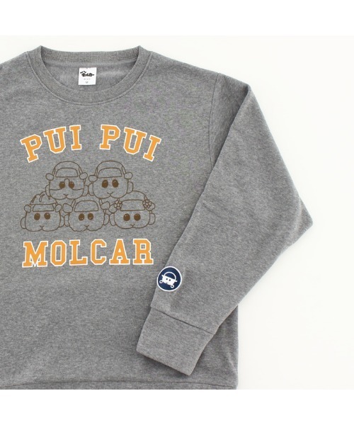 RUGGEDWORKS(ラゲッドワークス)の「【完売】《PUI PUI モルカー》 トレーナー スウェット 裏起毛(スウェット・レディース・チャコール/ベージュ/グレー・L/M/LL)」の4枚目の写真