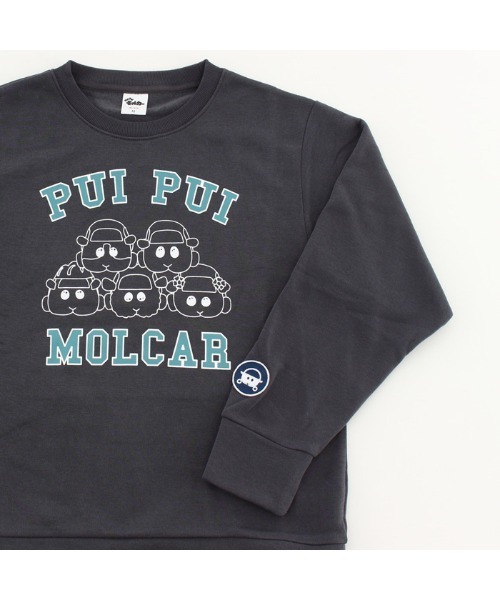 RUGGEDWORKS(ラゲッドワークス)の「【完売】《PUI PUI モルカー》 トレーナー スウェット 裏起毛(スウェット・レディース・チャコール/ベージュ/グレー・L/M/LL)」の5枚目の写真