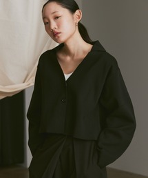 Happy John | skipper cocoon knit/スキッパーコクーンニット(ニット/セーター)