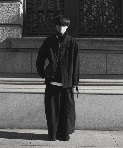 remer（リメール）の「loose UNITY maximum wide PT / ルーズユニティマキシマムワイドパンツ（その他パンツ・メンズ・チャコールグレー/カーキ/ブラック・LARGE/MEDIUM/SMALL）」の6枚目の写真