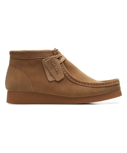 Clarks(クラークス)の「クラークス メンズ WallabeeEVO Bt ワラビーエヴォブーツ(ブーツ・メンズ・サンドベージュ/ブラック・85/70/90/80/75/65/60)」の2枚目の写真