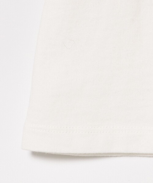 BEAMS mini（ビームスミニ）の「BEAMS mini / スカル フロッキー Tシャツ 24SS（90～150cm）（Tシャツ/カットソー・キッズ・チャコールグレー/オフホワイト・90/150/140/130/100/110/120）」の4枚目の写真