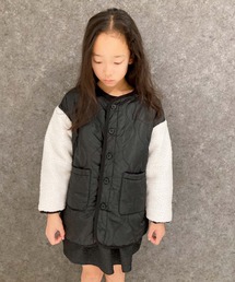 THE CASUAL | 【ユニセックス】キルティング　裏ボアジャケット(ダウンジャケット/コート)