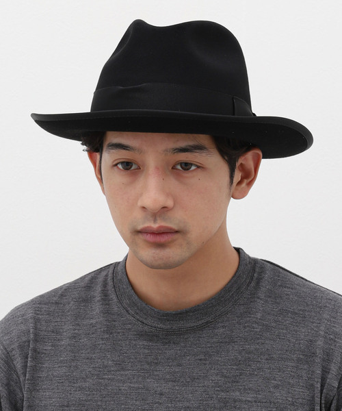 EDIFICE（エディフィス）の「【James Lock / ジェームス ロック】FEDORA HAT（ハット・メンズ・ブラック・60/58/59）」の7枚目の写真
