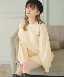moulis' | 刺繍オーバーサイズくまスウェット(Tシャツ/カットソー)
