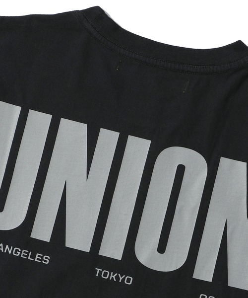 UNION(UNION TOKYO)(ユニオン)の「UNION TOKYO CITY TO CITY L/S TEE ユニオントーキョー Tシャツ ロンT(Tシャツ/カットソー・メンズ・ブラック/オフホワイト・MEDIUM/X-LARGE/LARGE/XX-LARGE/SMALL)」の6枚目の写真