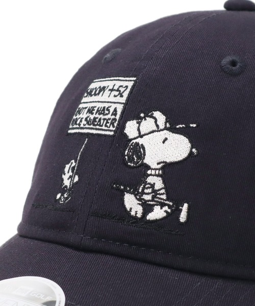 NEW ERA キャップ 帽子 ニューエラゴルフ PEANUTSスヌーピー