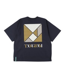 美品】TANGRAM（タングラム）ロゴ フーディー ブラック TANGRAM