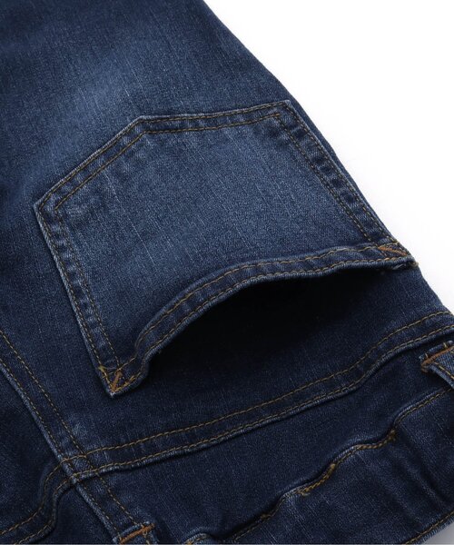 BREEZE（ブリーズ）の「【WEB限定】すぽ軽スキニーデニムパンツ（デニムパンツ・キッズ・ブルー/サックスブルー・140/90/100/130/110/120/150）」の12枚目の写真