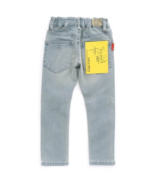 BREEZE（ブリーズ）の「【WEB限定】すぽ軽スキニーデニムパンツ（デニムパンツ・キッズ・ブルー/サックスブルー・140/90/100/130/110/120/150）」の3枚目の写真