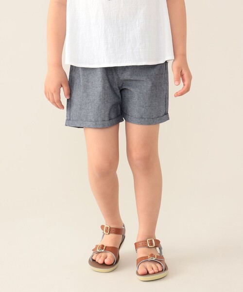 BEAMS mini(ビームスミニ)の「BEAMS mini / 刺繍 フレアスリーブ セットアップ 24SS(90~150cm)(シャツ/ブラウス・キッズ・オフホワイト/レッド系その他2・100/150/140/130/120/110/90)」の8枚目の写真