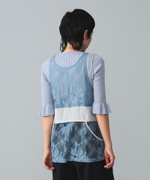 BEAMS BOY（ビームスボーイ）の「maturely / Lace Satin Layered