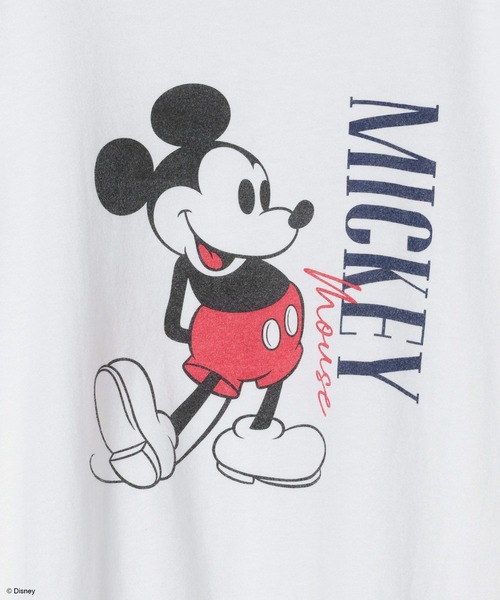 eL】Mickey / TeeLS/989158(Tシャツ/カットソー)|eL(エル eL】Mickey / TeeLS/989158(Tシャツ/カットソー)|eL(エル