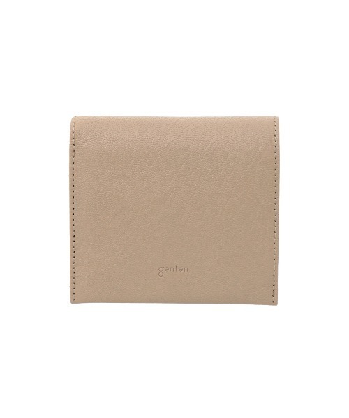 genten（ゲンテン）の「ゴートベーシック 2つ折り財布（財布・レディース・カーキ/ワイン/グレイッシュベージュ/ライトブラウン/ブラウン/ブラック/ダークブラウン/ベージュ・FREE）」の9枚目の写真