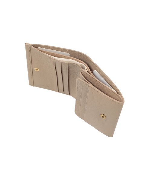 genten（ゲンテン）の「ゴートベーシック 2つ折り財布（財布・レディース・カーキ/ワイン/グレイッシュベージュ/ライトブラウン/ブラウン/ブラック/ダークブラウン/ベージュ・FREE）」の17枚目の写真