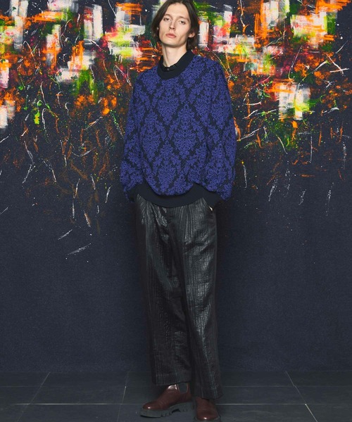 MAISON SPECIAL（メゾンスペシャル）の「《UNISEX》Damask Jacquard