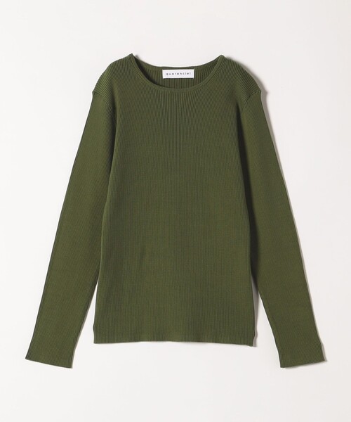 レーベルアンダーコンストラクション 汚れ加工クルーネックコットン