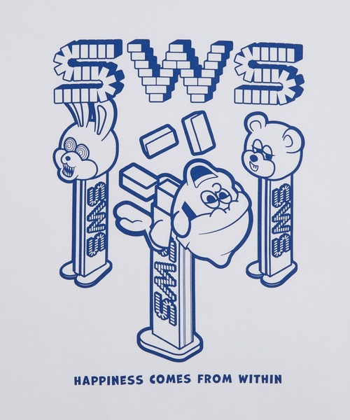 SIDEWAY STANCE(サイドウェイスタンス)の「【SIDEWAY STANCE】プリント 長袖 リンガーTシャツ(Tシャツ/カットソー・メンズ・ブラック/ホワイト系/ホワイト/ブラック系・MEDIUM/LARGE/X-LARGE)」の15枚目の写真