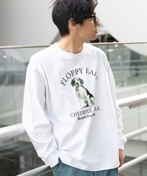 LAKOLE | ドッググラフィックロンＴ / 996234(Tシャツ/カットソー)