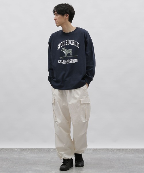 LAKOLE（ラコレ）の「ドッググラフィックロンT / 996234（Tシャツ