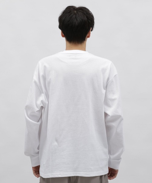 LAKOLE（ラコレ）の「ドッググラフィックロンＴ / 996234（Tシャツ/カットソー・メンズ・ピンク/ホワイト/ネイビー・LARGE/MEDIUM）」の7枚目の写真