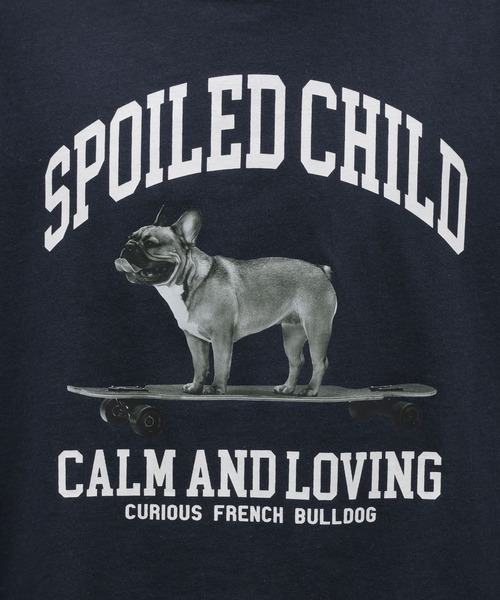 LAKOLE（ラコレ）の「ドッググラフィックロンＴ / 996234（Tシャツ/カットソー・メンズ・ピンク/ホワイト/ネイビー・LARGE/MEDIUM）」の20枚目の写真