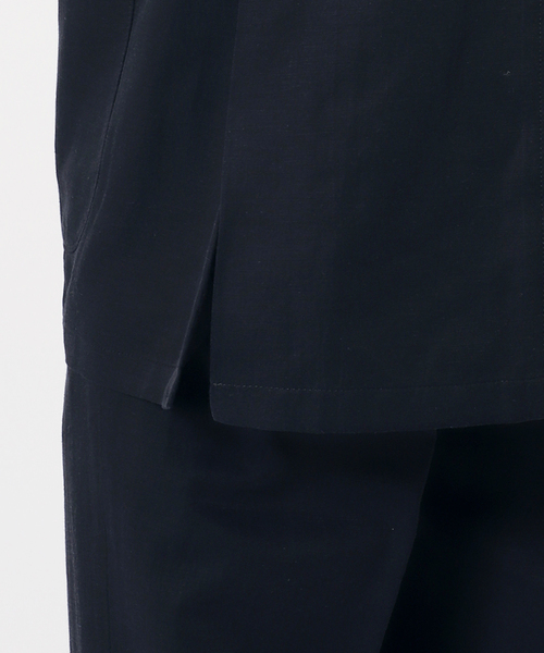 EDIFICE（エディフィス）の「キュプラ/コットン/リネン ツイル ダブルブレストジャケット（テーラードジャケット・メンズ・ブラウン/ネイビー・SMALL/MEDIUM/LARGE）」の14枚目の写真