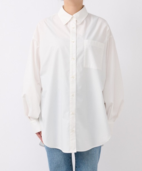 RIVE DROITE（リヴドロワ）の「MONN.:. (モン)/ルーズシャツ（シャツ/ブラウス・レディース・オフホワイト・FREE）」の5枚目の写真