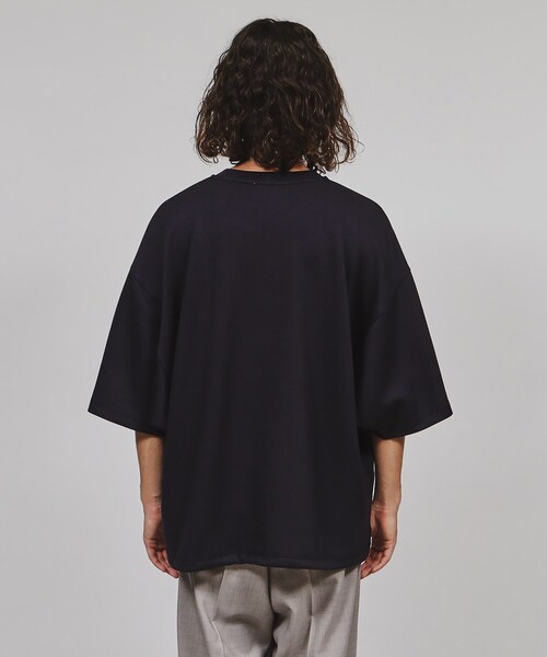 tk.TAKEO KIKUCHI(ティーケータケオキクチ)の「◆マシュマロドロスト半袖カットソー(Tシャツ/カットソー・メンズ・ホワイト系5/ホワイト/カーキ/ブルー系その他/ブラック系4/ブラック・88)」の11枚目の写真