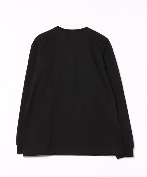 NO WAY(ノーウェイ)の「/ミドルウェイト クルーネックポケット刺繍ロングスリーブ(Tシャツ/カットソー・メンズ・ブルー/ブラック/ホワイト・MEDIUM/LARGE)」の10枚目の写真