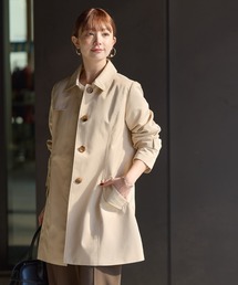 RIRIYANO | ブライトツイルステンカラートレンチコート(トレンチコート)