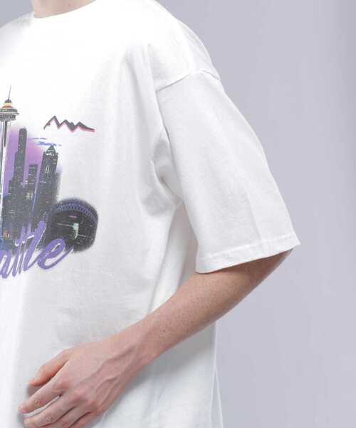 MANASTASH（マナスタッシュ）の「MANASTASH/マナスタッシュ/RE:CTN TEE HAPPY HOUR Tシャツ（Tシャツ/カットソー・メンズ・バイオレット/ブラック/ホワイト・M/L/XL/S）」の20枚目の写真