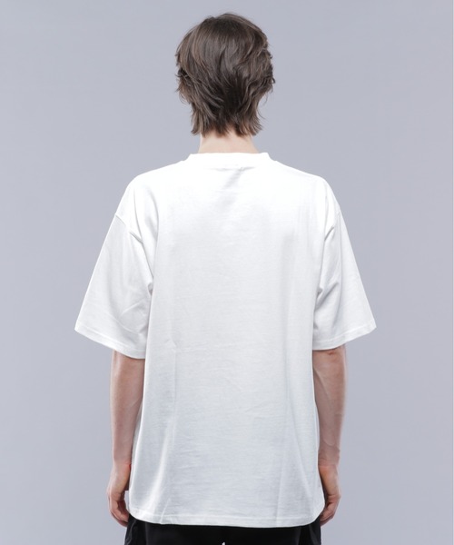 MANASTASH（マナスタッシュ）の「MANASTASH/マナスタッシュ/RE:CTN TEE HAPPY HOUR Tシャツ（Tシャツ/カットソー・メンズ・バイオレット/ブラック/ホワイト・M/L/XL/S）」の6枚目の写真