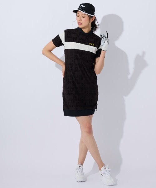 セール】【FILA GOLF/フィラゴルフ】レディースジャガードパイル