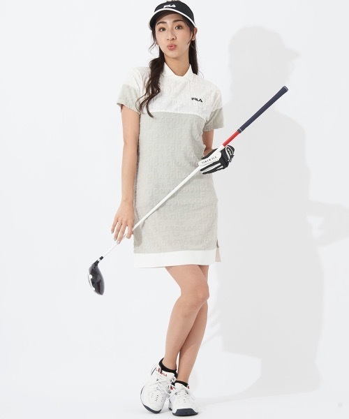 セール】【FILA GOLF/フィラゴルフ】レディースジャガードパイル