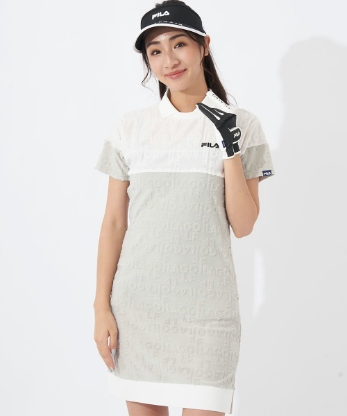 セール】【FILA GOLF/フィラゴルフ】レディースジャガードパイル