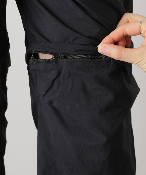 JANE SMITH / JOHN SMITH（ジェーンスミスジョンスミス）の「【JANE SMITH/ジェーンスミス】NYLON TASLAN REMOVAL CARGO PT：カーゴパンツ（カーゴパンツ・レディース・ベージュ/ブラック・SMALL/MEDIUM）」の22枚目の写真