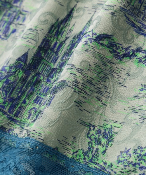 CREOLME（クレオルム）の「(CREOLME)プリントキャミワンピース