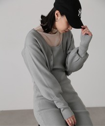 FREE'S MART | ［セットアップ対応］リブニットカーディガン(カーディガン/ボレロ)