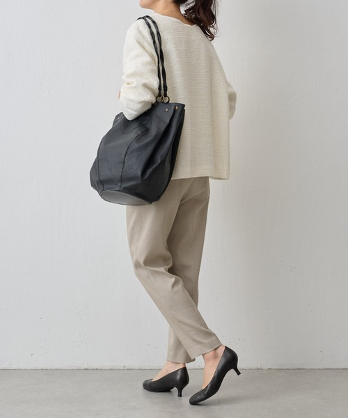 BEARDSLEY（ビアズリー）の「《お仕事やオケージョンにも使いやすい》ラウンドトゥパンプス（パンプス・レディース・ブラック系その他/ブラック/ベージュ・23/24/24.5/23.5）」の12枚目の写真