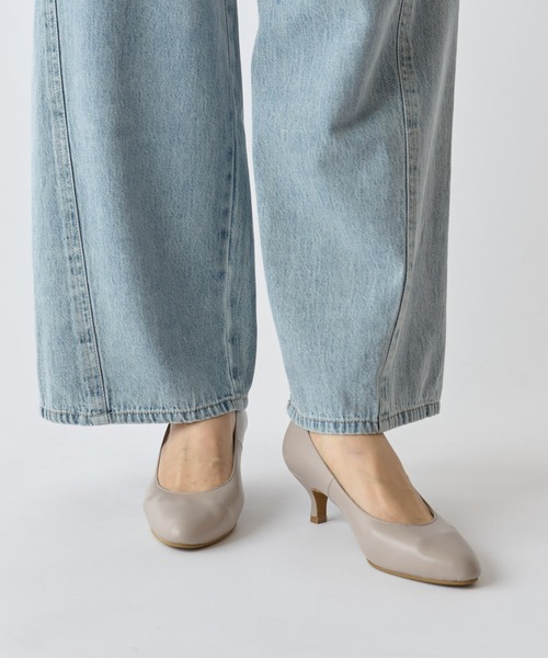 BEARDSLEY（ビアズリー）の「《お仕事やオケージョンにも使いやすい》ラウンドトゥパンプス（パンプス・レディース・ブラック系その他/ブラック/ベージュ・23/24/24.5/23.5）」の21枚目の写真