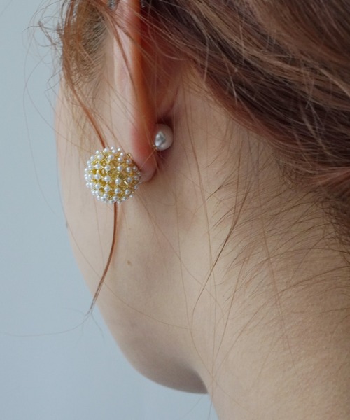 バブル パール ピアス イヤリング Bubble Pearl Pierce Earring