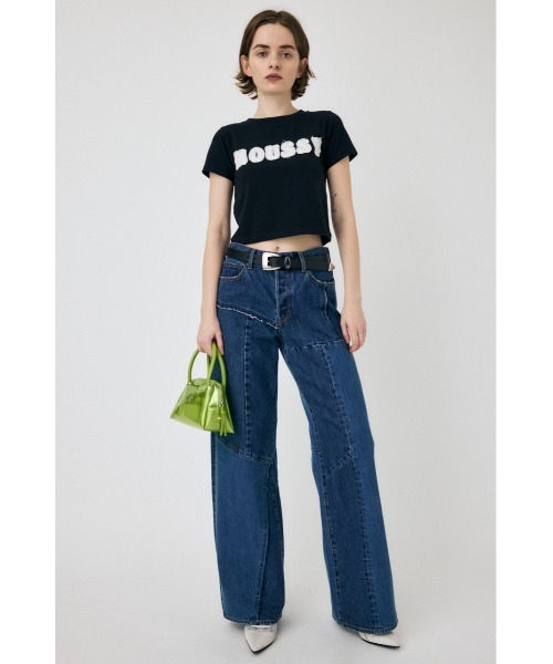 MOUSSY(マウジー)の「GLITTER CLEAR ミニバッグ(ハンドバッグ・レディース・ライム/ブラウン・FREE)」の8枚目の写真