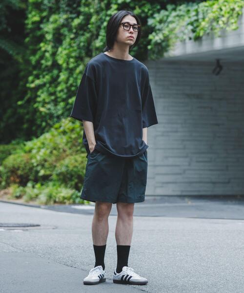 URBAN RESEARCH(アーバンリサーチ)の「USAコットンバスクTシャツ(Tシャツ/カットソー・メンズ・オフホワイト/ブラック系その他/チャコールグレー/カーキ/ホワイト系その他/ブルー系その他・SMALL/MEDIUM/LARGE)」の14枚目の写真