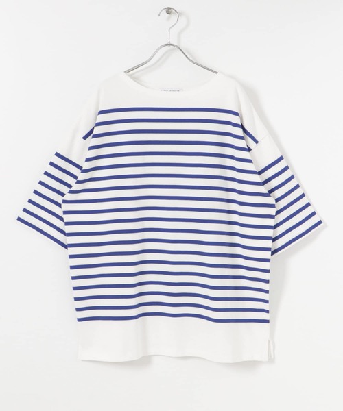 URBAN RESEARCH(アーバンリサーチ)の「USAコットンバスクTシャツ(Tシャツ/カットソー・メンズ・オフホワイト/ブラック系その他/チャコールグレー/カーキ/ホワイト系その他/ブルー系その他・SMALL/MEDIUM/LARGE)」の22枚目の写真